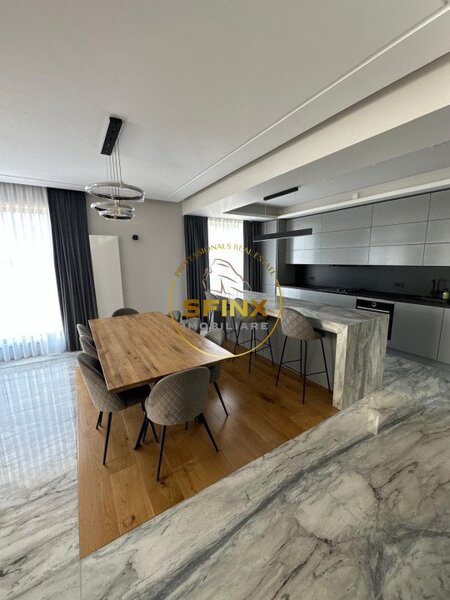 Pipera Near Cambridge School, brand new fully furnished 7 room villa with garage
