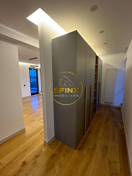Pipera Near Cambridge School, brand new fully furnished 7 room villa with garage