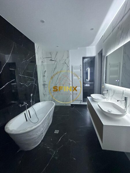 Pipera Near Cambridge School, brand new fully furnished 7 room villa with garage