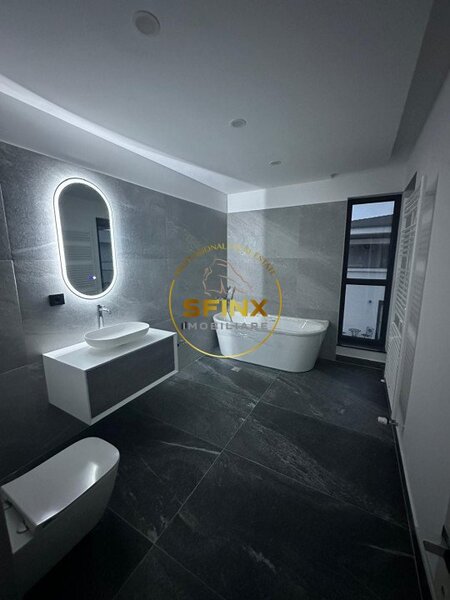 Pipera Near Cambridge School, brand new fully furnished 7 room villa with garage